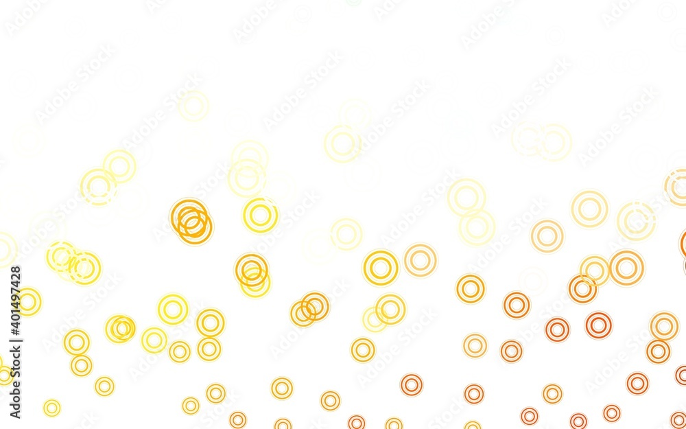 Light Blue, Yellow vector backdrop with dots. Light Blue, Yellow vector backdrop with dots.