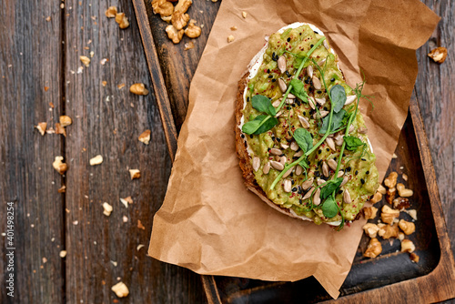 Food photo of avocado toast