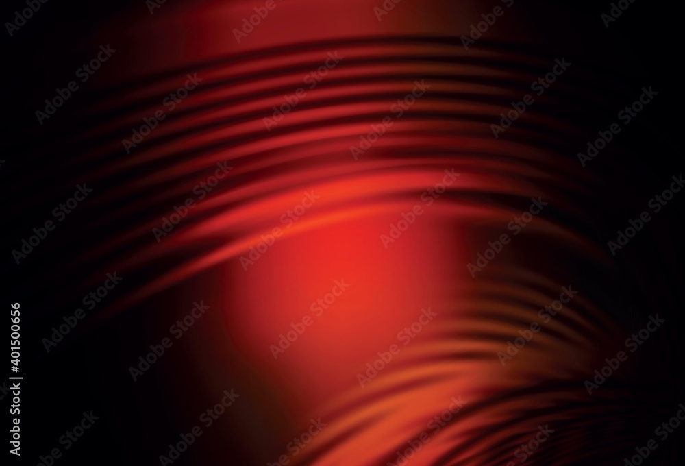 Dark Red vector glossy abstract backdrop.