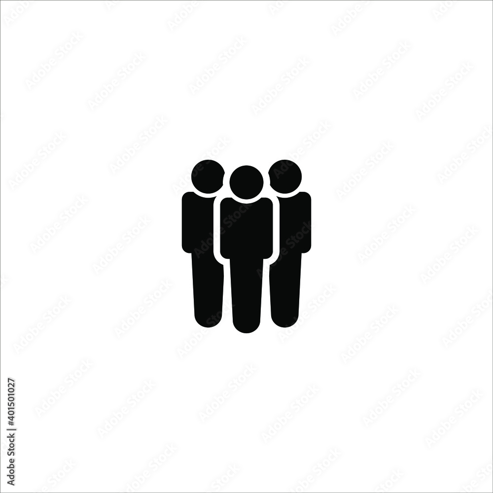 Illustration of human icon vector. User avatar symbol icon modern design color editable on white background Illustration of human icon vector. User avatar symbol icon modern design color editable on white background