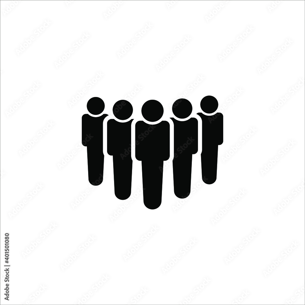 Illustration of human icon vector. User avatar symbol icon modern design color editable on white background Illustration of human icon vector. User avatar symbol icon modern design color editable on white background