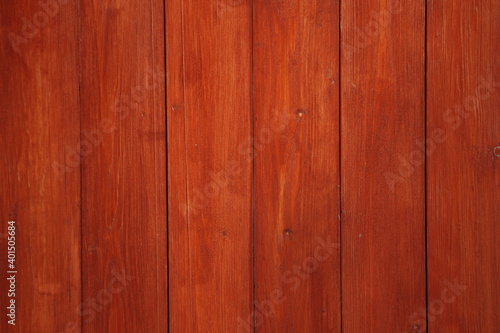 wooden fence painted in red color