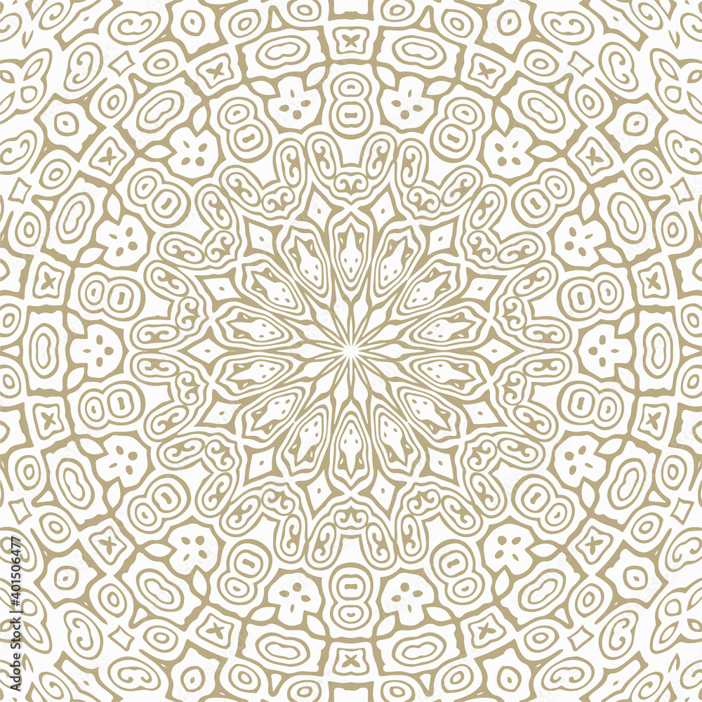 Oriental Seamless Vector Pattern - Repeating ornament for textile, wraping paper, fashion etc. Oriental Seamless Vector Pattern - Repeating ornament for textile, wraping paper, fashion etc.