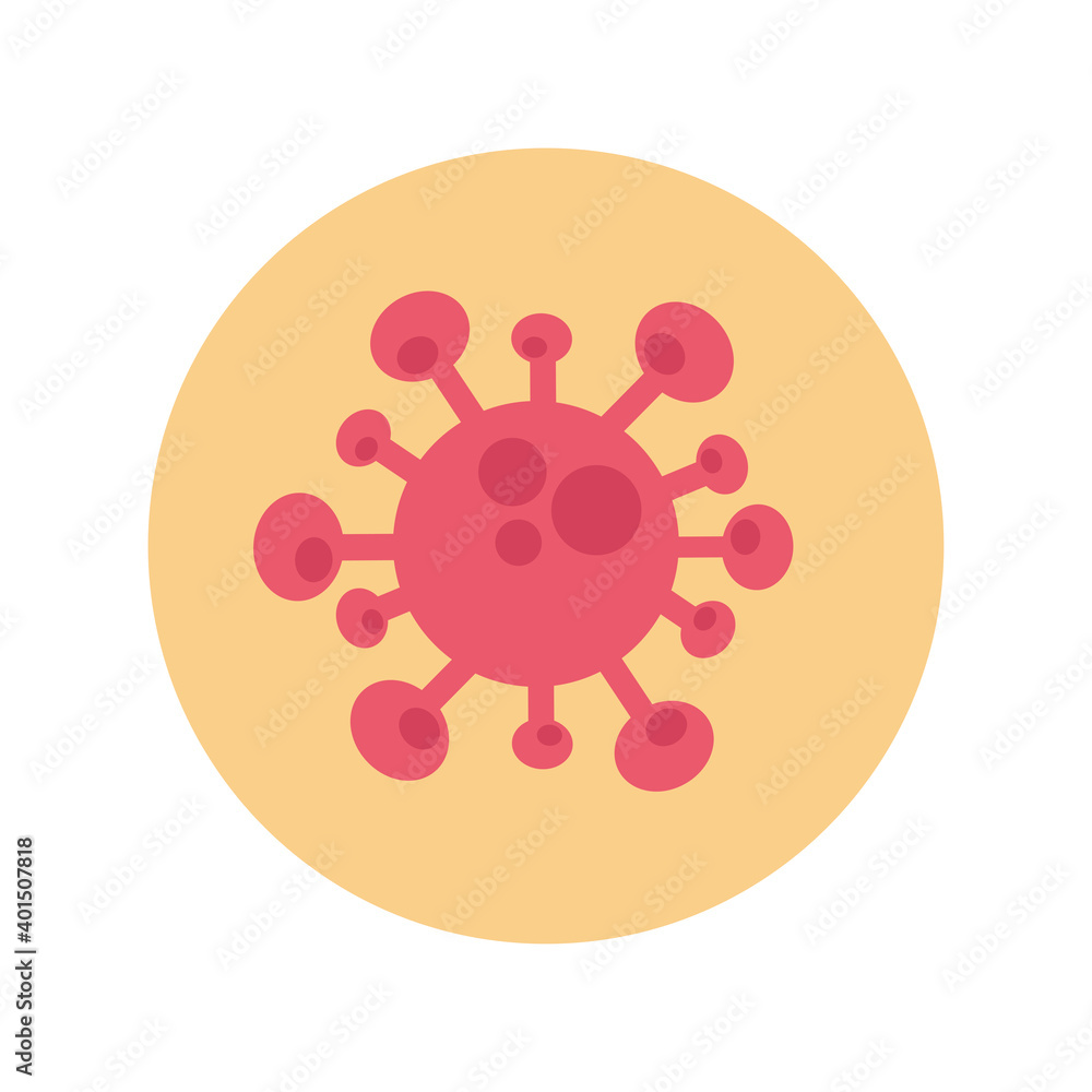 Covid 19 virus particle pandemic icon Covid 19 virus particle pandemic icon