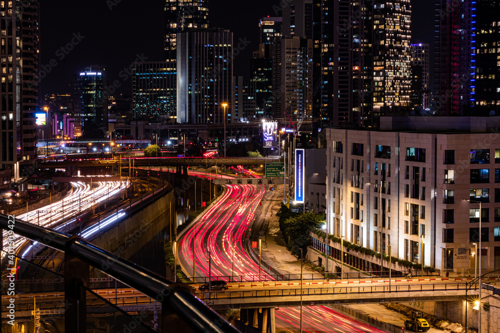 Fototapeta premium city at night