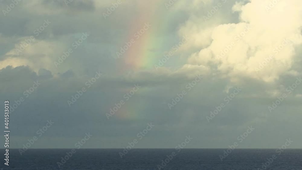 Rainbow in the sky, Raiatea, French Polynesia. Rainbow in the sky, Raiatea, French Polynesia.