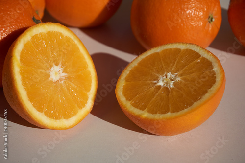 Naranjas partidas
