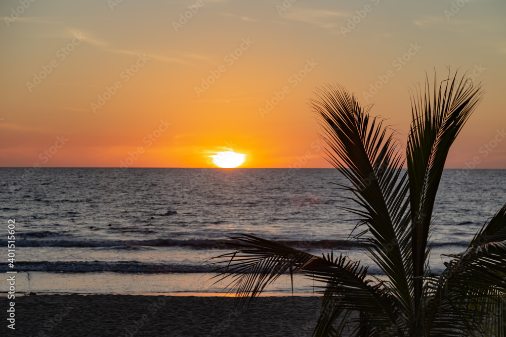 Sunset in Puerto Vallarta Mexico