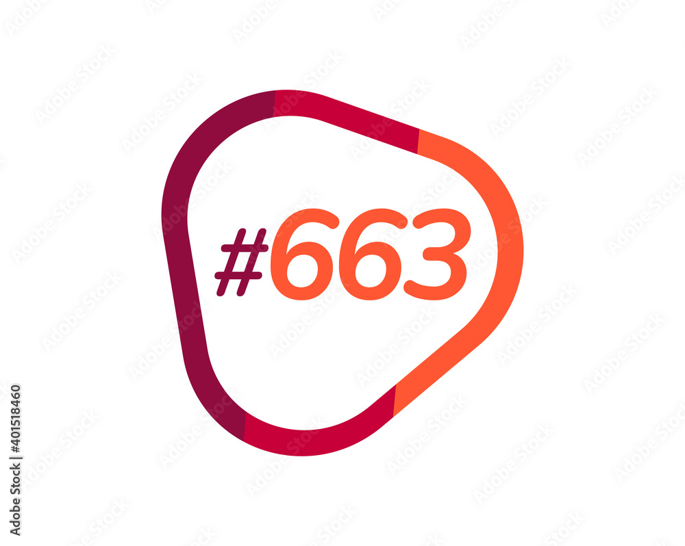 Number 663 image design, 663 logos Number 663 image design, 663 logos
