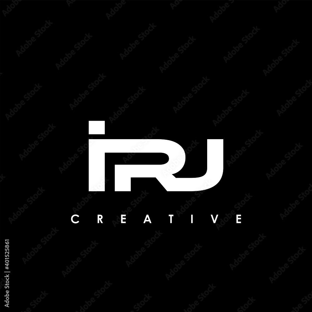 IRJ Letter Initial Logo Design Template Vector Illustration IRJ Letter Initial Logo Design Template Vector Illustration