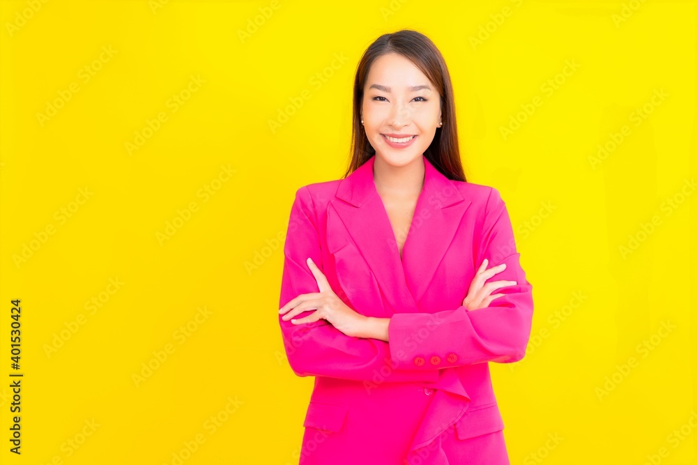 Portrait beautiful young asian woman smile in action Portrait beautiful young asian woman smile in action