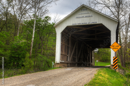 Phillips Covered Bridge in Indiana, United States