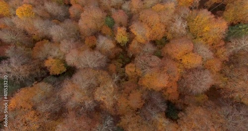An aerial shot I took at the Seven Lakes National Park in Turkey. 
The park is categorized under IUCN II and was established in 1965.