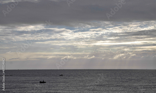 Seaside Danw with Storm clouds © Ken