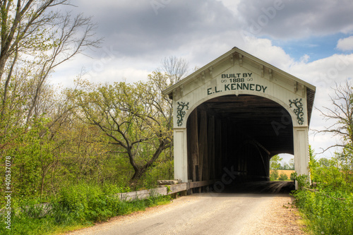 Forsyth Mill Covered Bridge in Indiana, United States