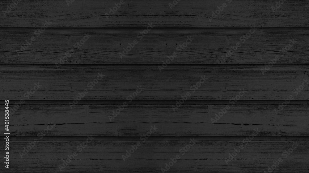 Fototapeta premium old black grey rustic dark wooden texture - wood background
