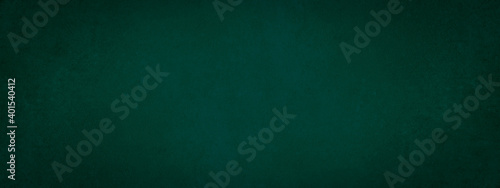 Dark green stone concrete paper texture background banner panorama 