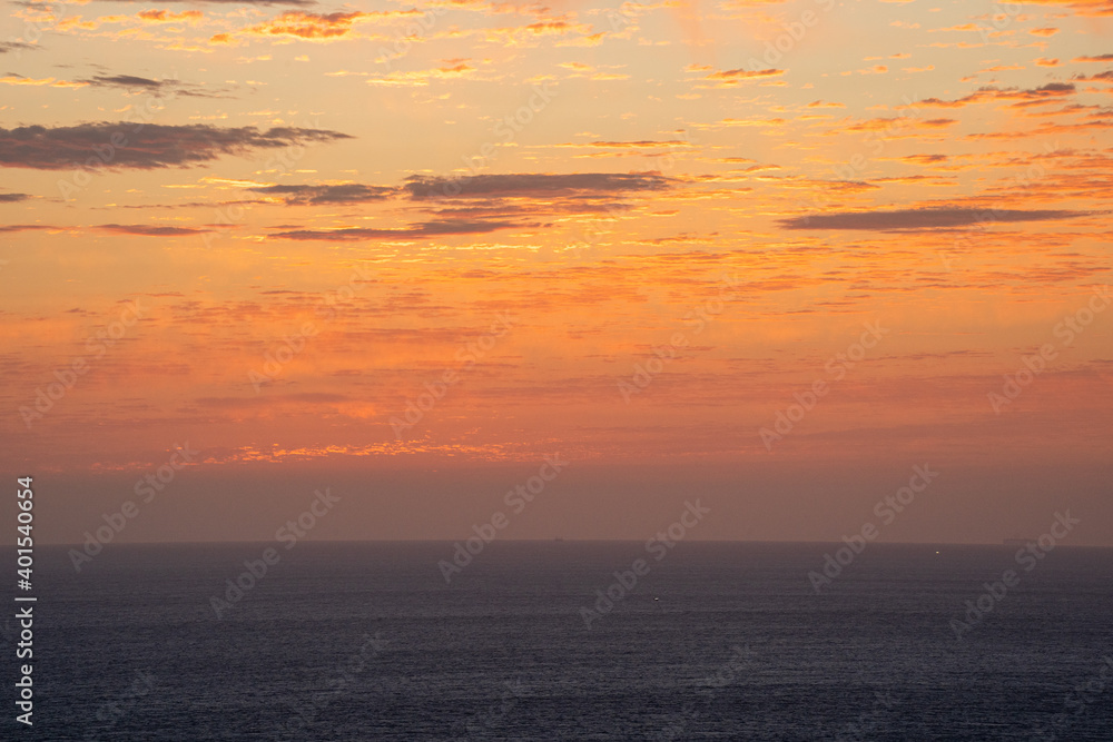 Obraz premium Beautiful New Year's Sky Sunrise Scenic Area