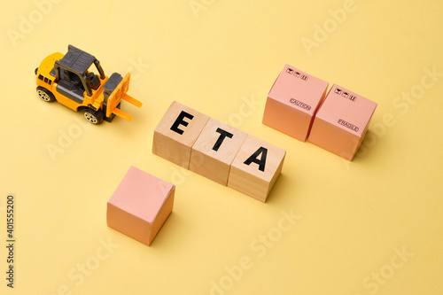 Courier Industry Term Estimated time of arrival ETA