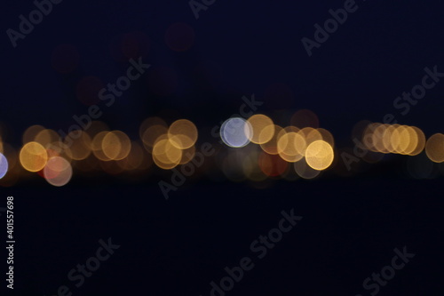 Photography Dots of light in night sky