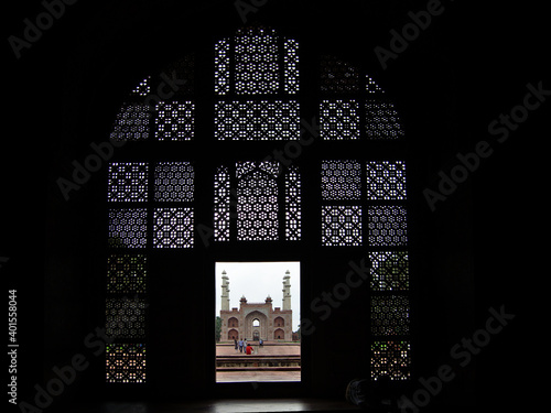 finestra in controluce