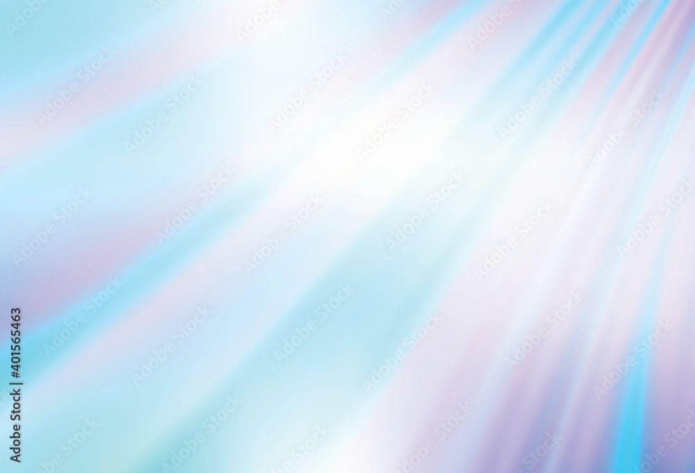 Obraz premium Light Pink, Blue vector colorful blur backdrop.