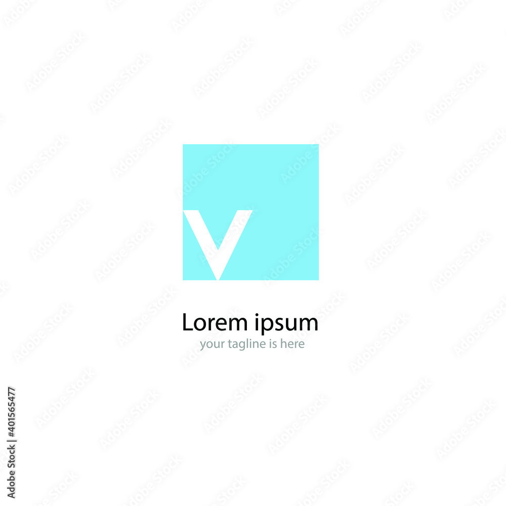 letter v modern logo concept with white background, minimalist style letter v modern logo concept with white background, minimalist style