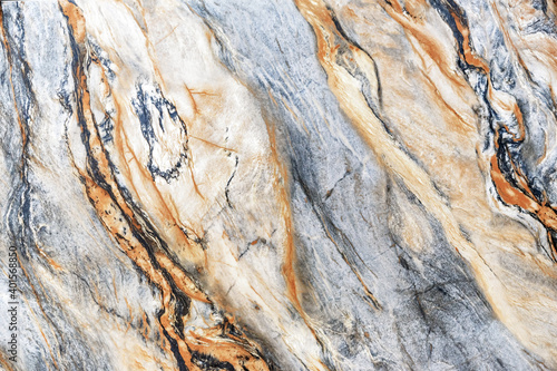 Photos Quartz stone with gray and brown patterns