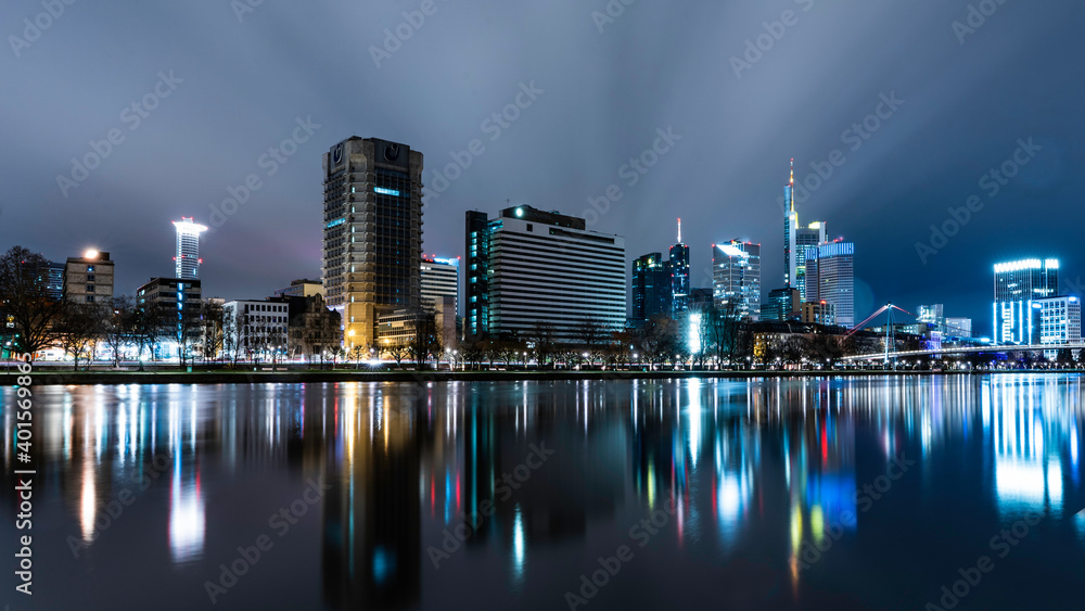 Fototapeta premium Frankfurt am Main - Germany - December 2020