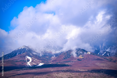 【冬山】冠雪の八ヶ岳 