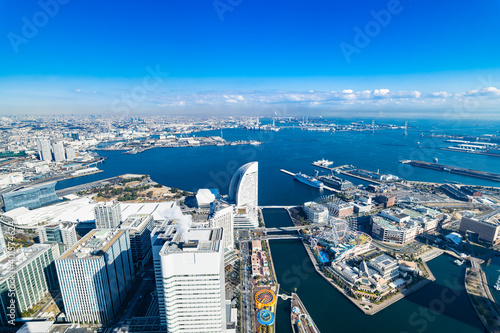 横浜港 全景