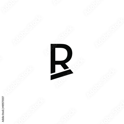 br letter vector logo design
