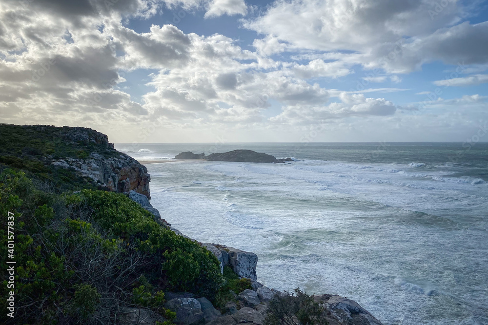 Scenic view of Robberg Nature Reserve, Plettenberg Bay, South Africa. Scenic view of Robberg Nature Reserve, Plettenberg Bay, South Africa.