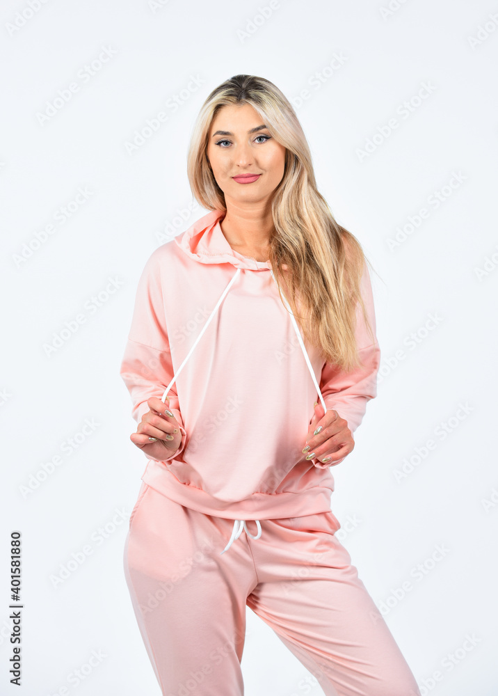 Foto de Fitness woman wear sportswear. Style for daily life. Gym