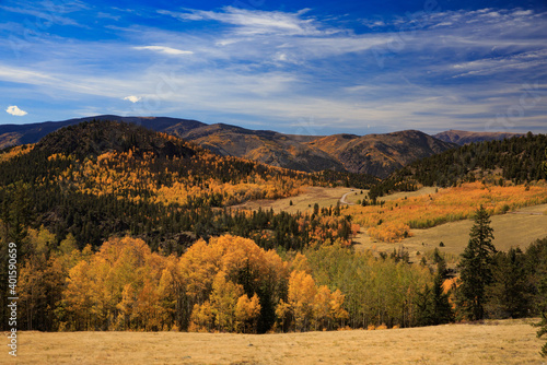 Autumn in the Rio Grande National Forest Near Creede, Colorado