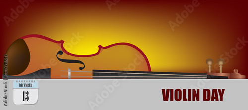 Postcard Violin Day