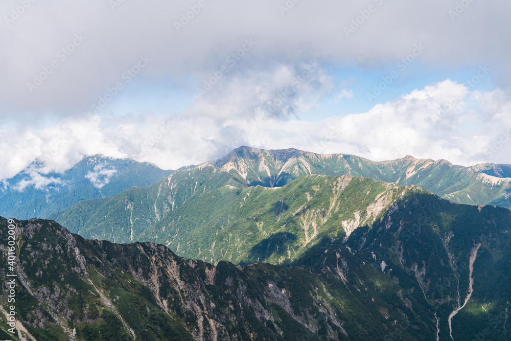 大キレット　登山