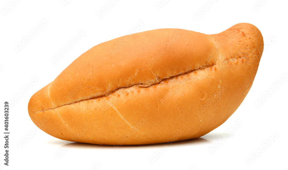 breads isolated on white background breads isolated on white background