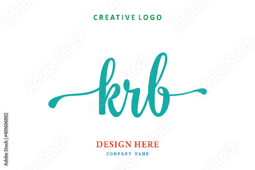 KRB lettering logo is simple, easy to understand and authoritative