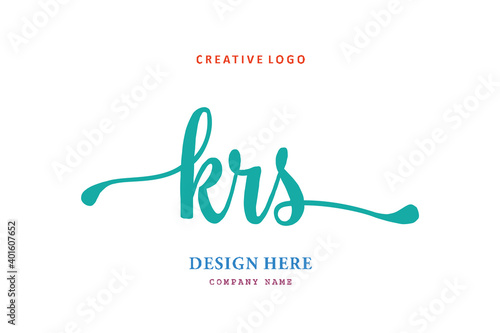 KRS lettering logo is simple, easy to understand and authoritative