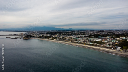 Skyline Aerial view in Kamakura 