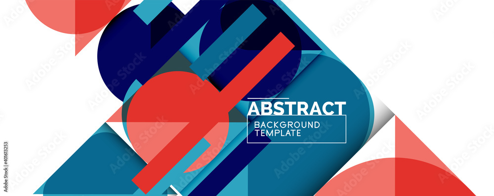 Simple circles and triangles abstract background. Vector illustration for covers, banners, flyers and posters and other designs Simple circles and triangles abstract background. Vector illustration for covers, banners, flyers and posters and other designs
