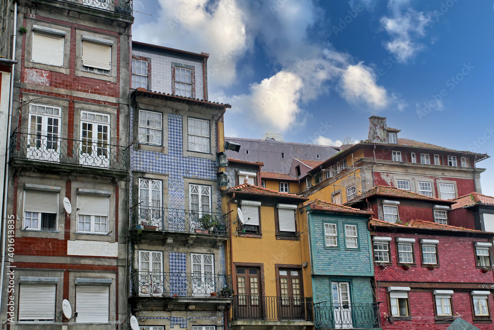 maisons de la ville de Porto
