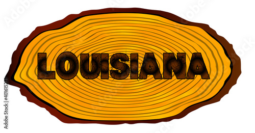 Lousisana Log Sign