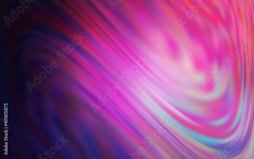 Dark Purple, Pink vector blurred background. A completely new colored illustration in blur style. Elegant background for a brand book.