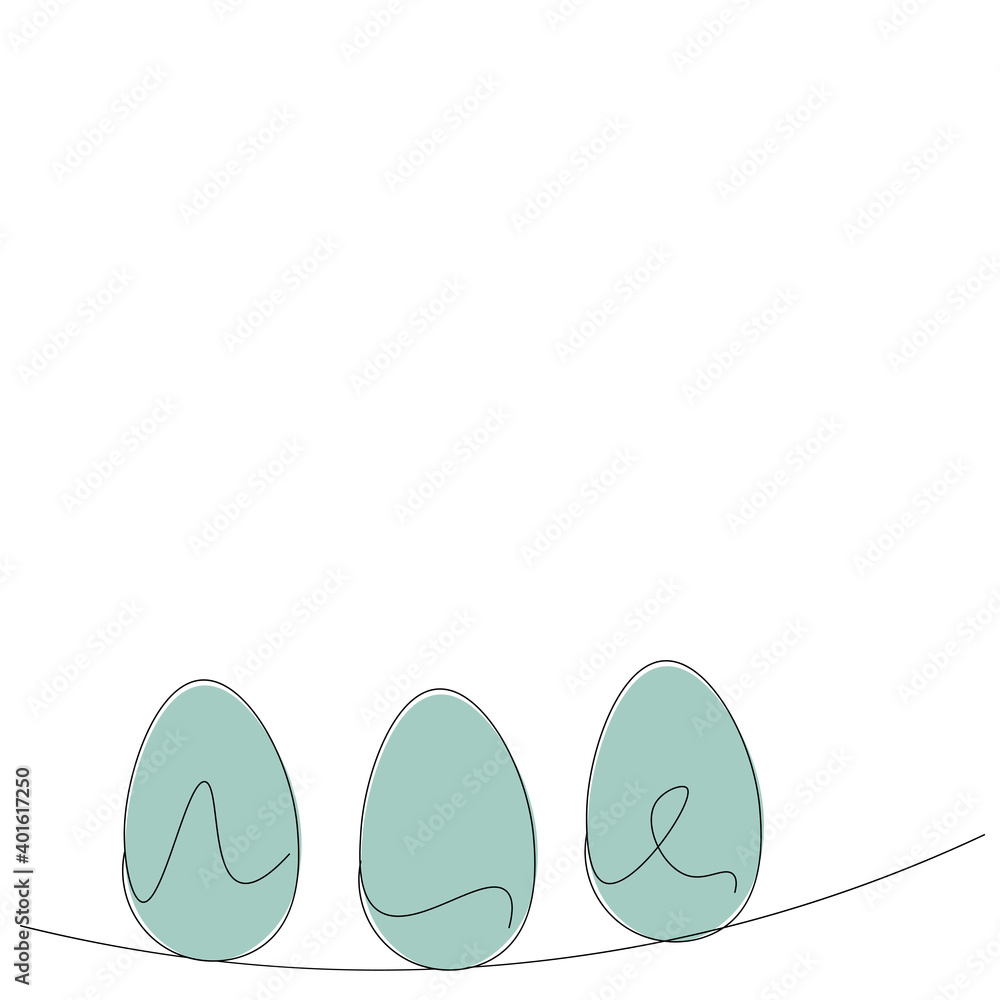 Easter eggs on white background, vector illustration, vector illustration Easter eggs on white background, vector illustration, vector illustration