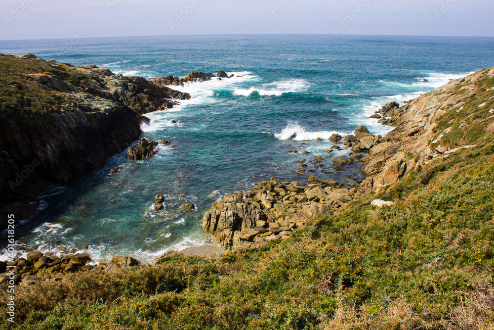 Malpica, Spain. Punta Nariga, a scenic headland in the Costa da Morte (Death Coast) in Galicia Malpica, Spain. Punta Nariga, a scenic headland in the Costa da Morte (Death Coast) in Galicia