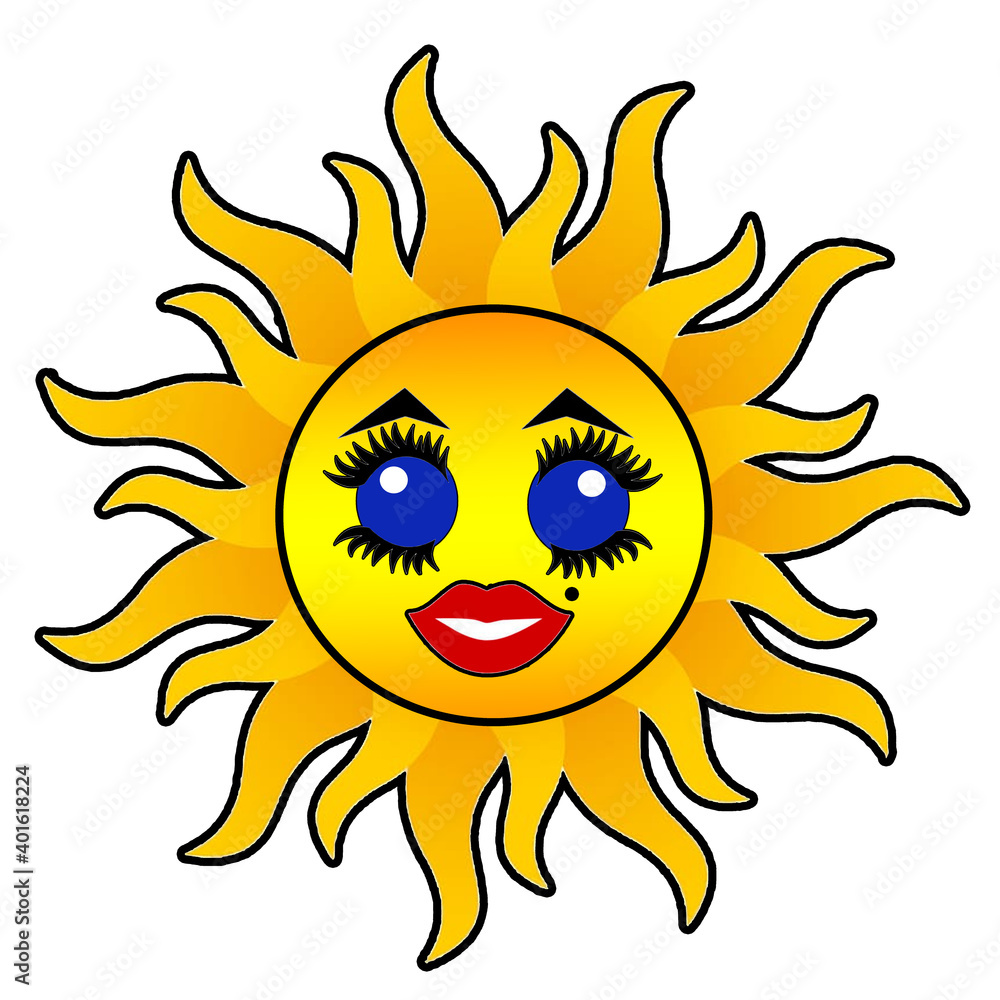 Cartoon Sunshine Cartoon Sunshine