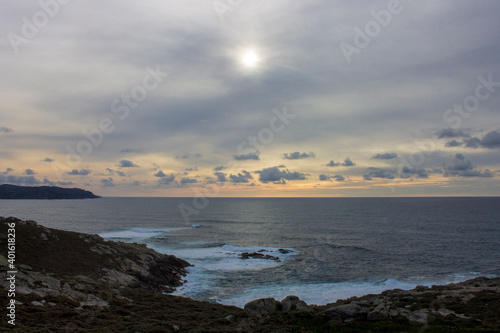 Malpica, Spain. Punta Nariga, a scenic headland in the Costa da Morte (Death Coast) in Galicia