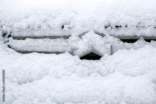 Wallpaper Mural Nature in winter after snowfall Torontodigital.ca